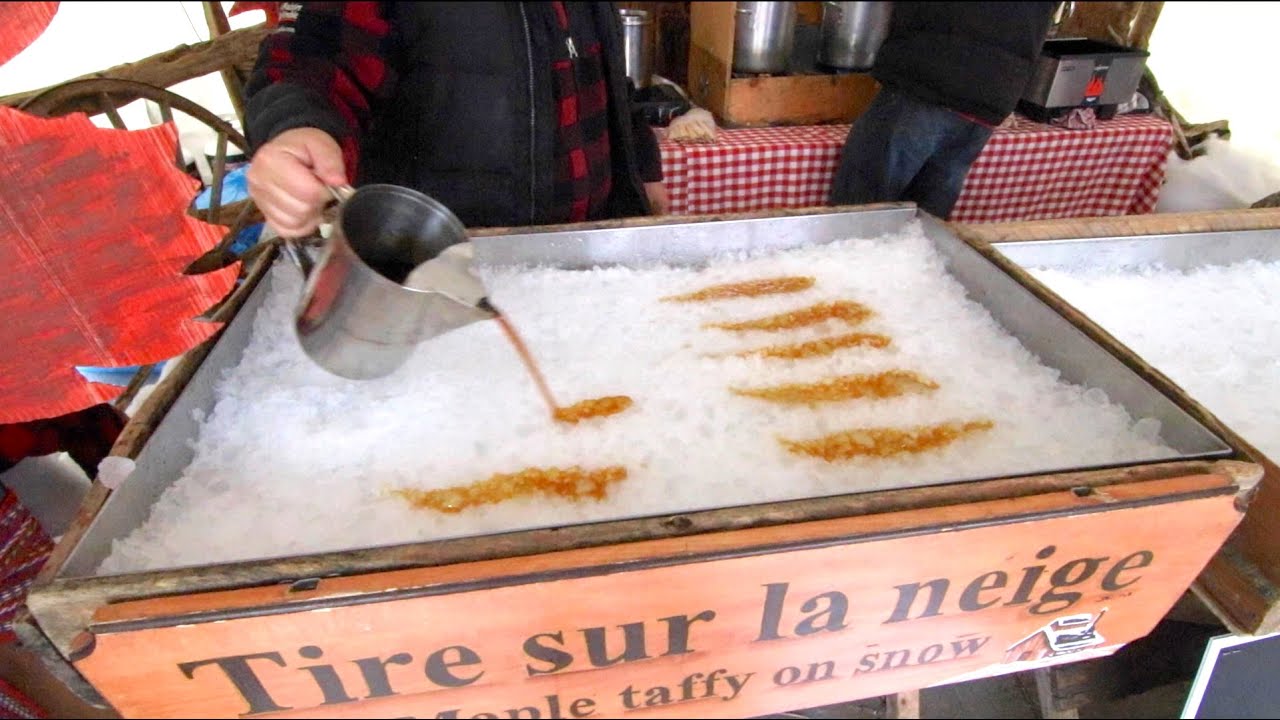 MAPLE TAFFY IN SNOW (Tire sur la niege)