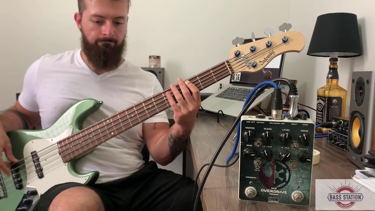 Review Pr&eacute; Amp DMT Bass Overdrive Preamp - DMT Custom Shop