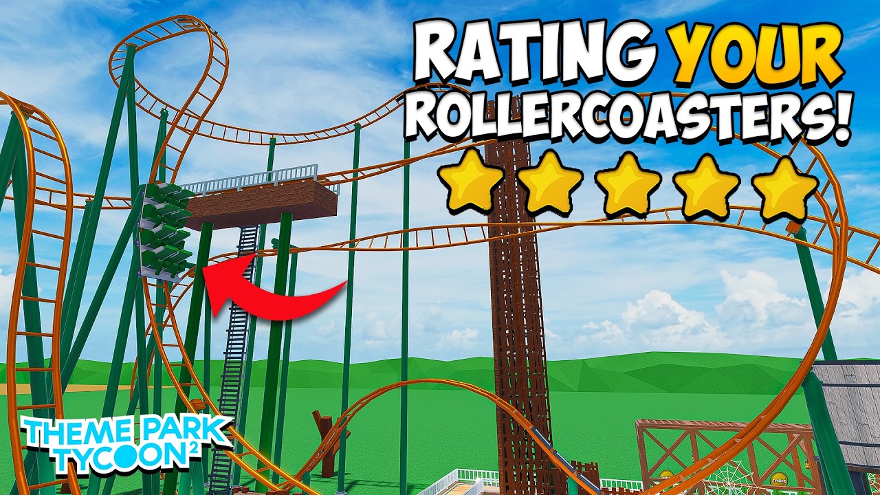Rating YOUR Theme Park Tycoon 2 Rollercoasters! (#21)