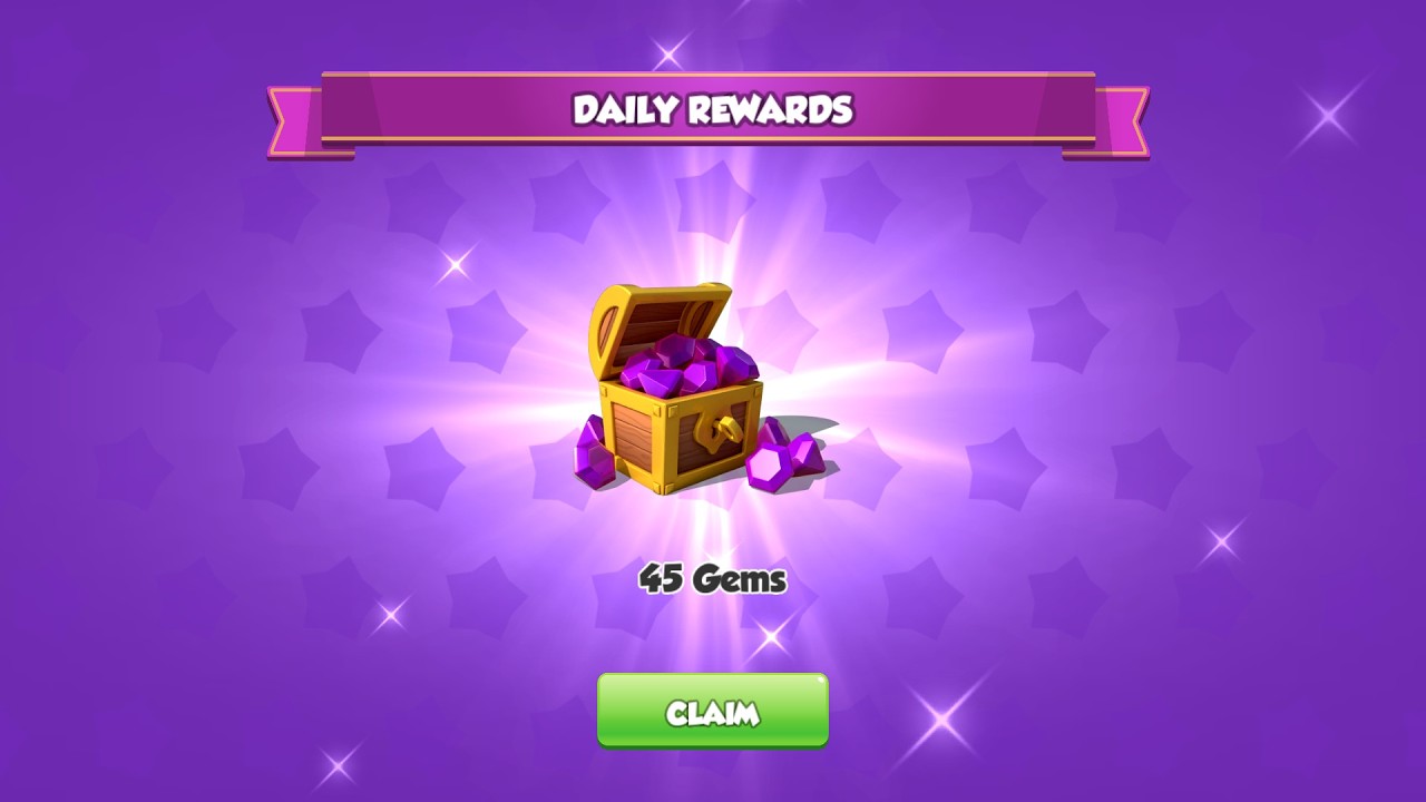 Dragon Mania Legends =This week's new event with the super cool dragon and I received 45 diamonds.