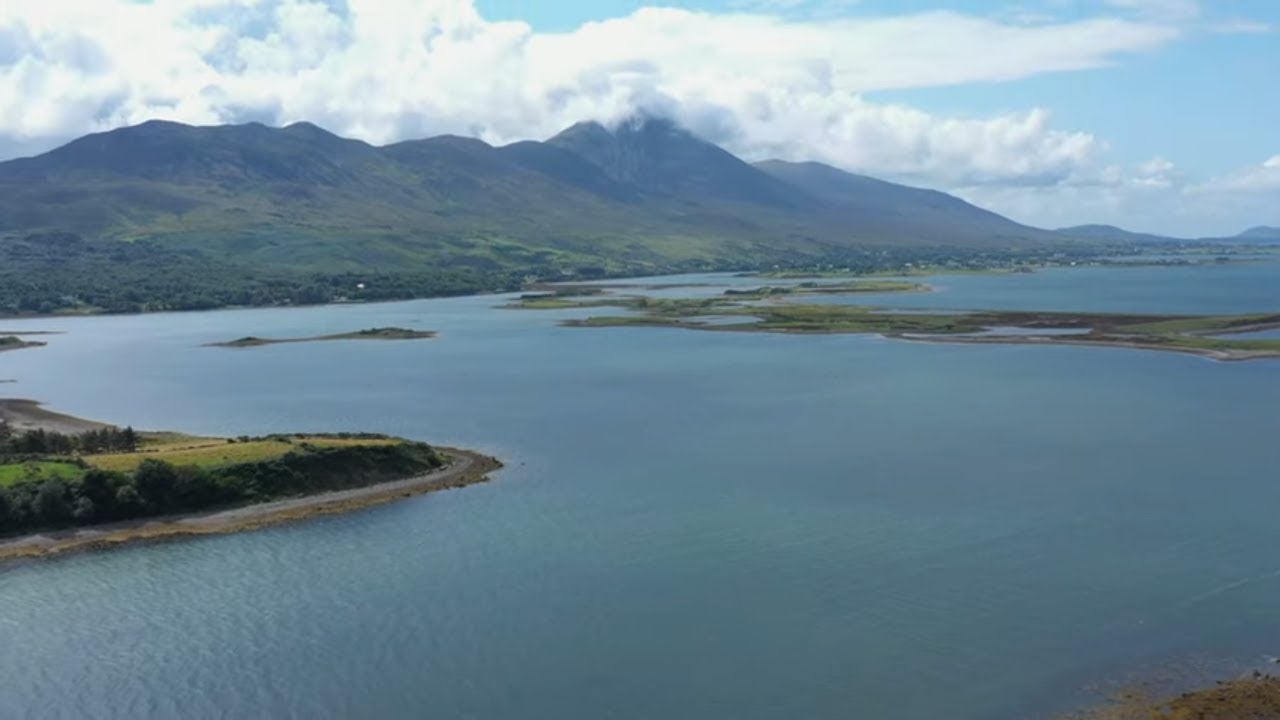 Ireland's Coastline. A Bird's Eye View. Cinematic 4K Drone Video