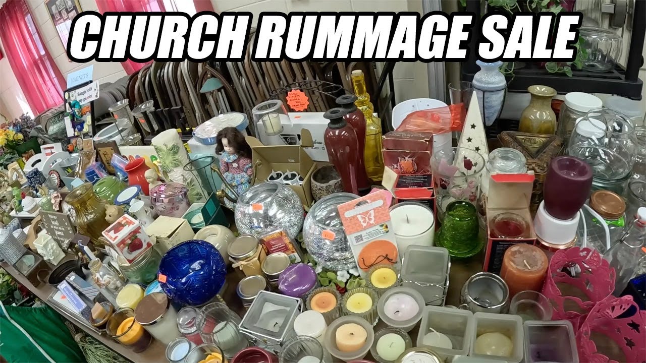 Spent $20 At This Church Rummage Sale - Let's See What I Got!