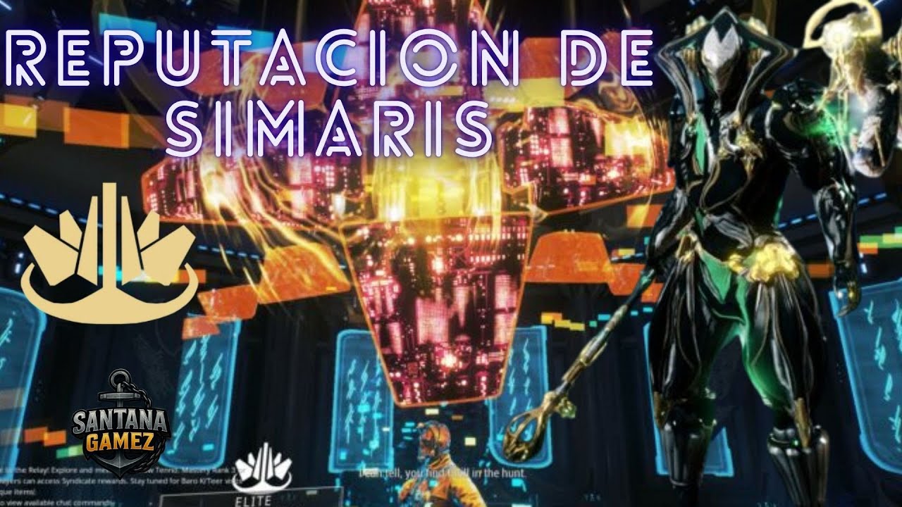 Cómo Subir Reputación del Cefalón Simaris RÁPIDO en Warframe (Guía Eficiente)
