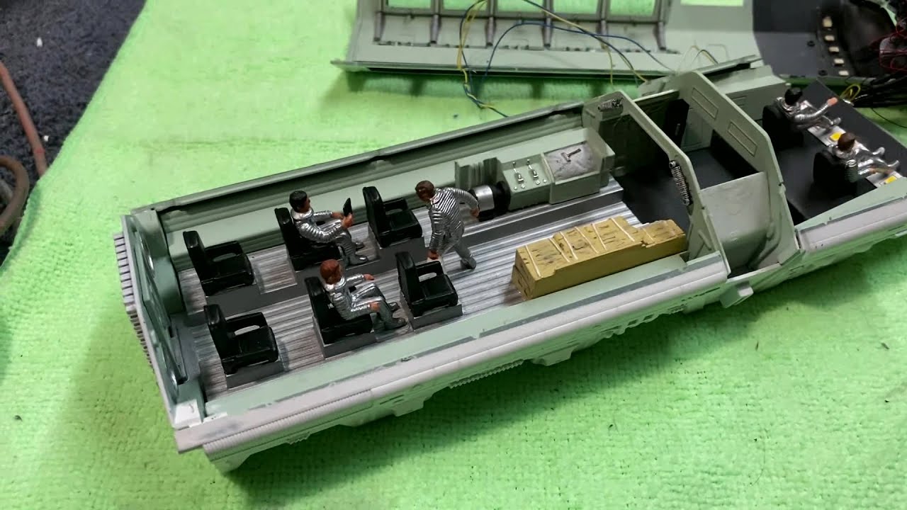 Let's Build The Moon Bus From 2001 (Finishing The Interior Detail)