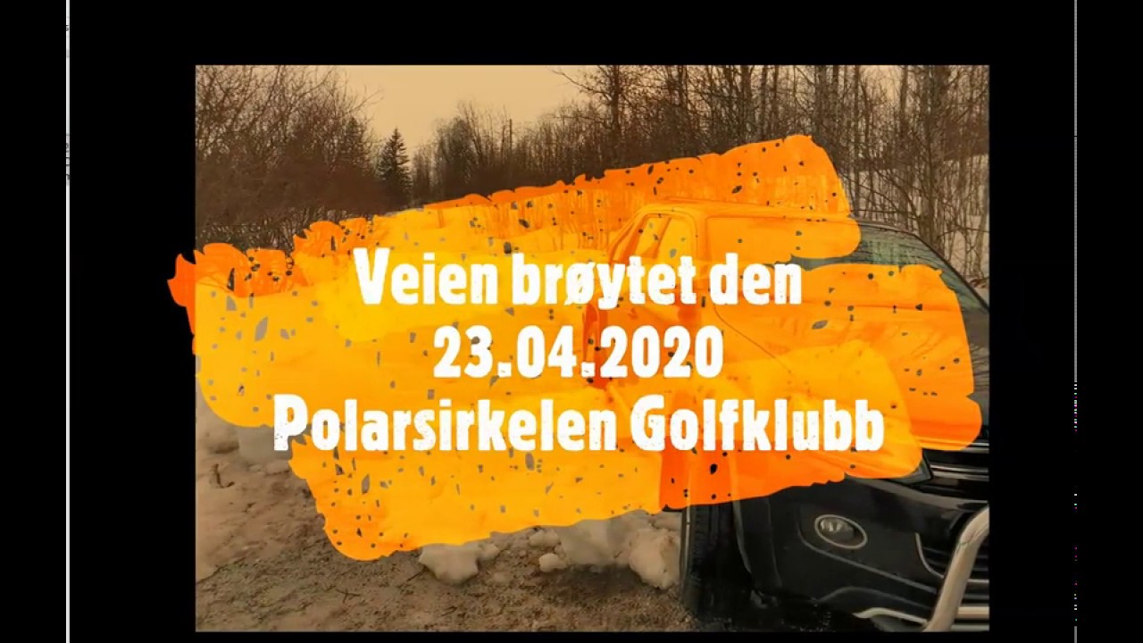 Polarsirkelen Golfbane 23.04.2020