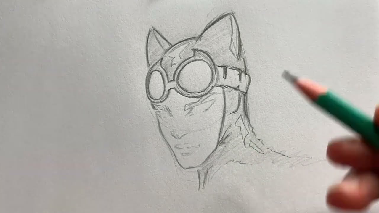 How to Draw Catwoman | Selina Kyle