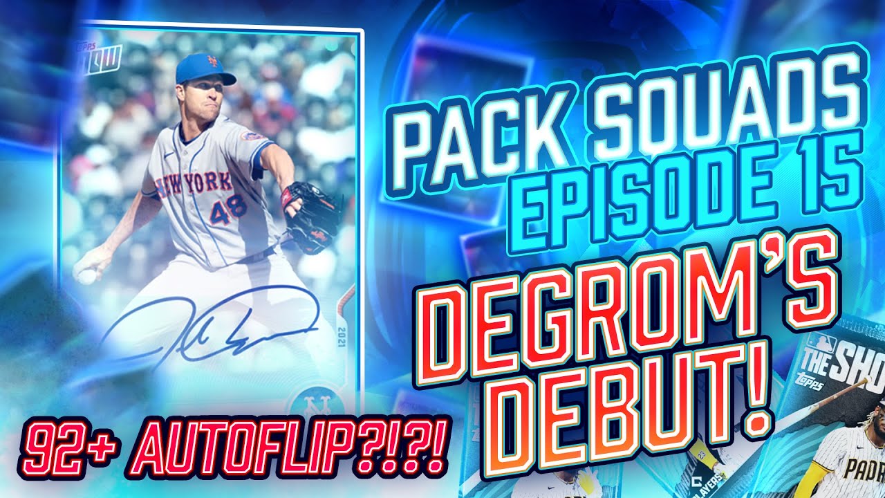 DEGROM DEBUT THEN THIS HAPPENED... Pack Squads #15 MLB The Show 21 Diamond Dynasty