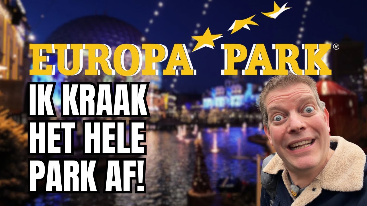 REVIEW! WAT EEN DRAMA!! ALLES IS NEP!!! EUROPA PARK KERST WINTER 2025/2026 VLOG