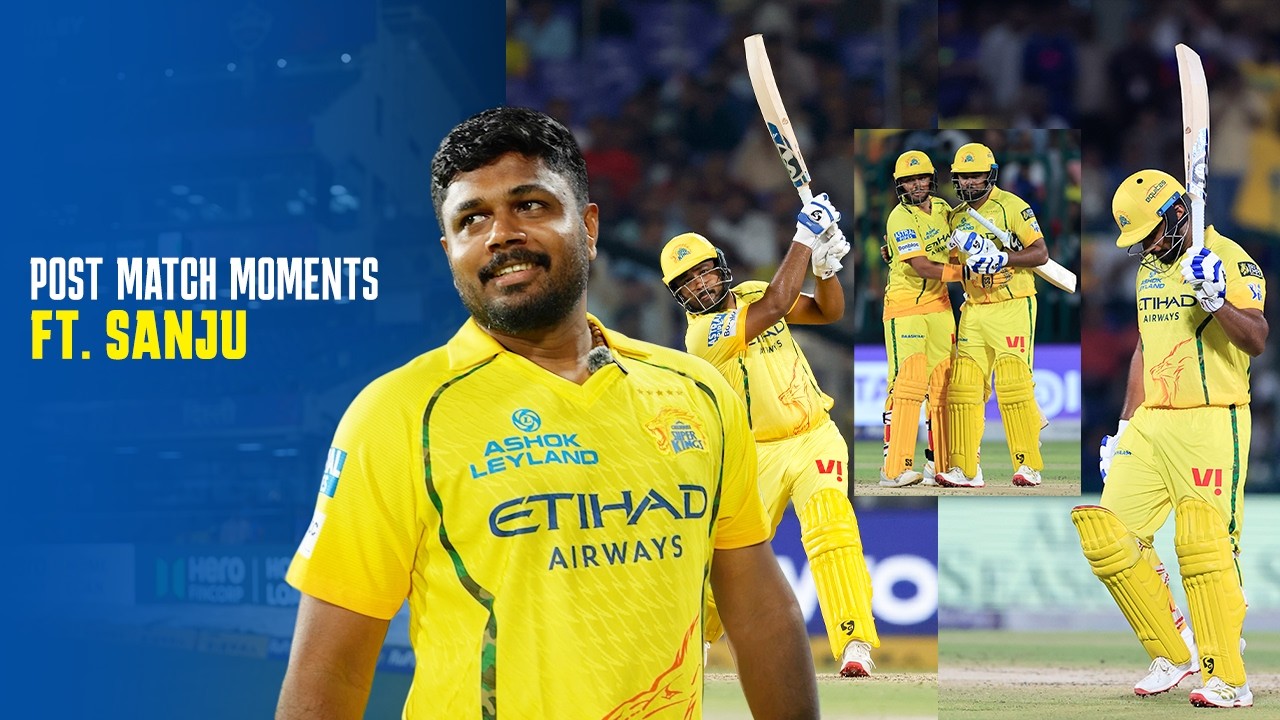 All about that Super Knock in Delhi | Sanju Samson's post match moments | WhistlePodu | CSK