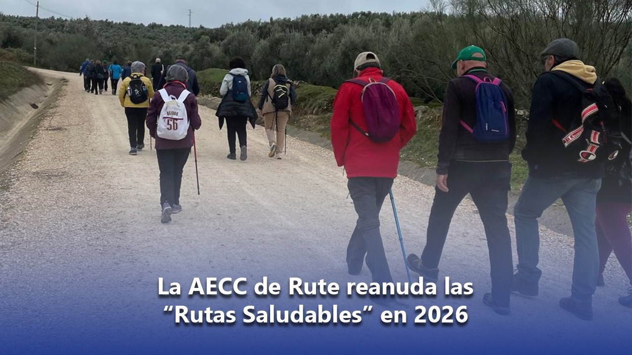 La AECC de Rute reanuda las “Rutas Saludables” en 2026