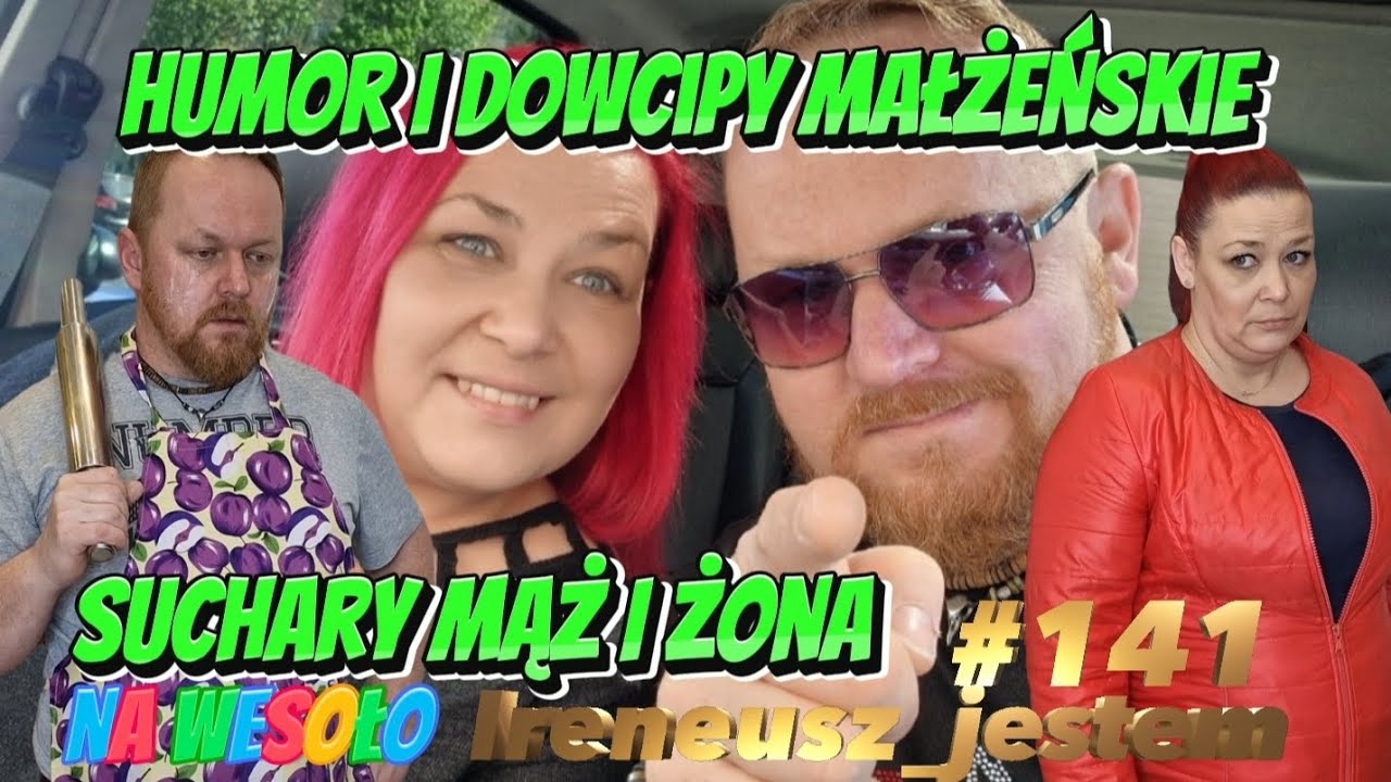 Suchary Mąż I Żona odcinek 141 Ireneusz Jestem #humor #śmieszne #mążiżona #kabaret #Suchary