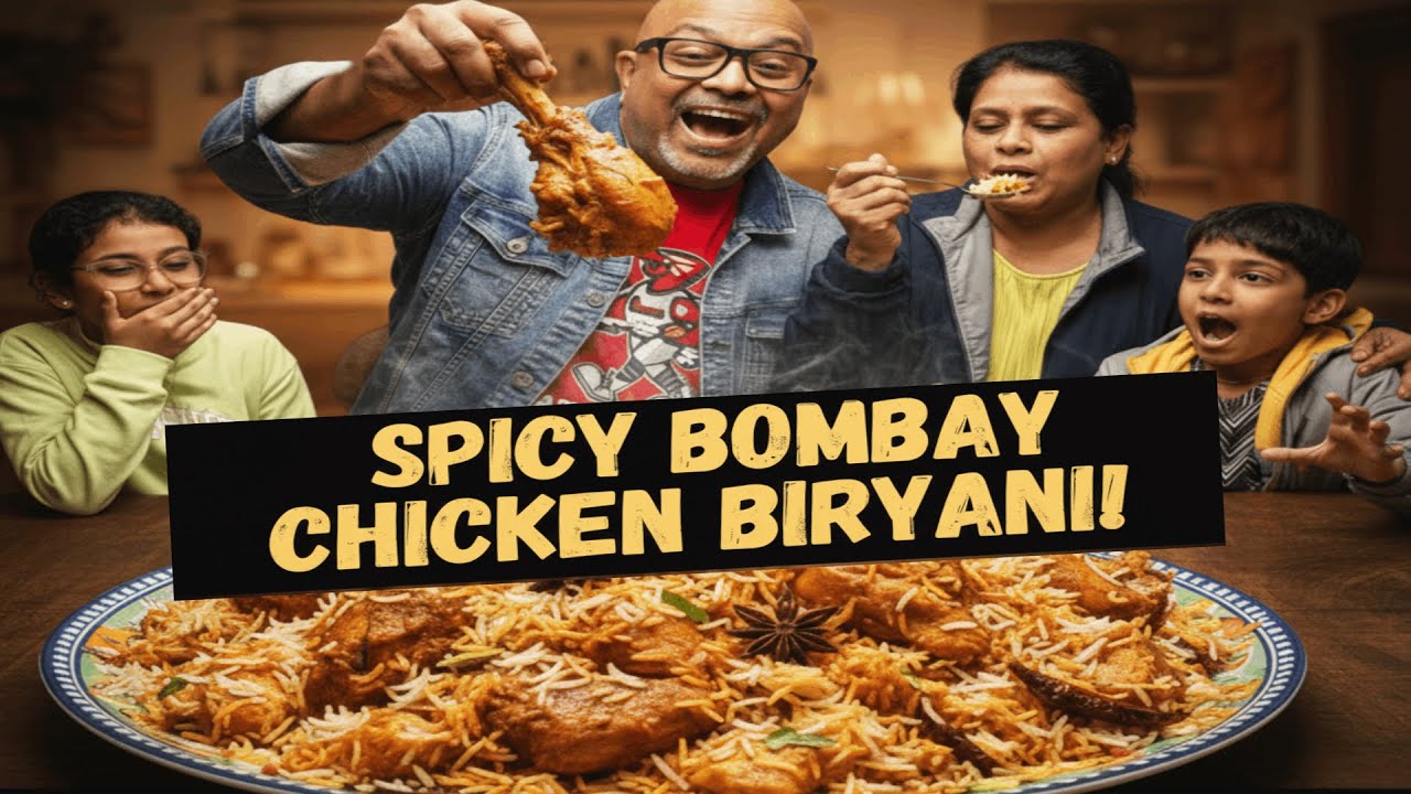 Eating Spicy Tasty Bombay Biryani | Adonai Denis Shah Vlogs