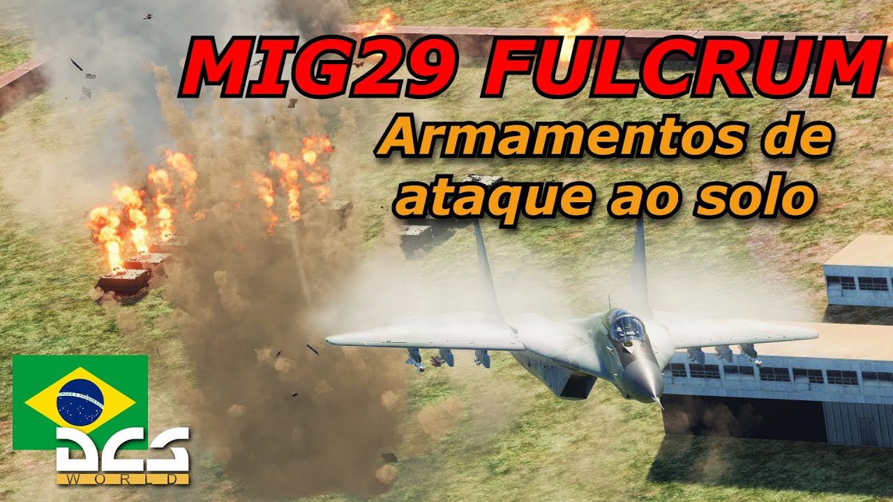 DCS World - Como usar armamentos de ataque ao solo do Mig29 Fulcrum