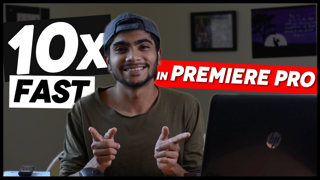 How to edit 10x faster in Premiere Pro | Manthan Rase