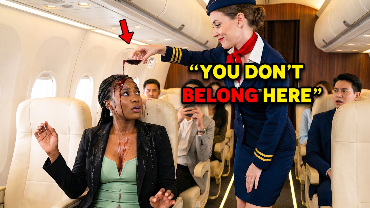 Flight Attendant Poured Wine On Black CEO—13 Minutes Later, She Grounds the Plane and Fires The Crew