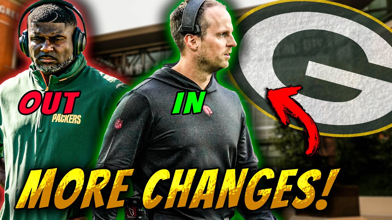 Even MORE Coaching Changes for the Green Bay Packers!!