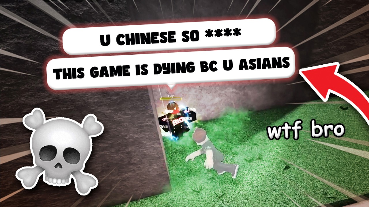 The Most Racist Kid In TSB✌️🫩💔| The Strongest Battlegrounds