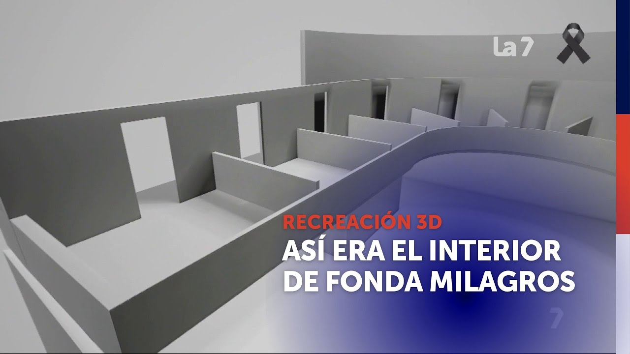 Recreación en 3D: Así era Fonda Milagros por dentro