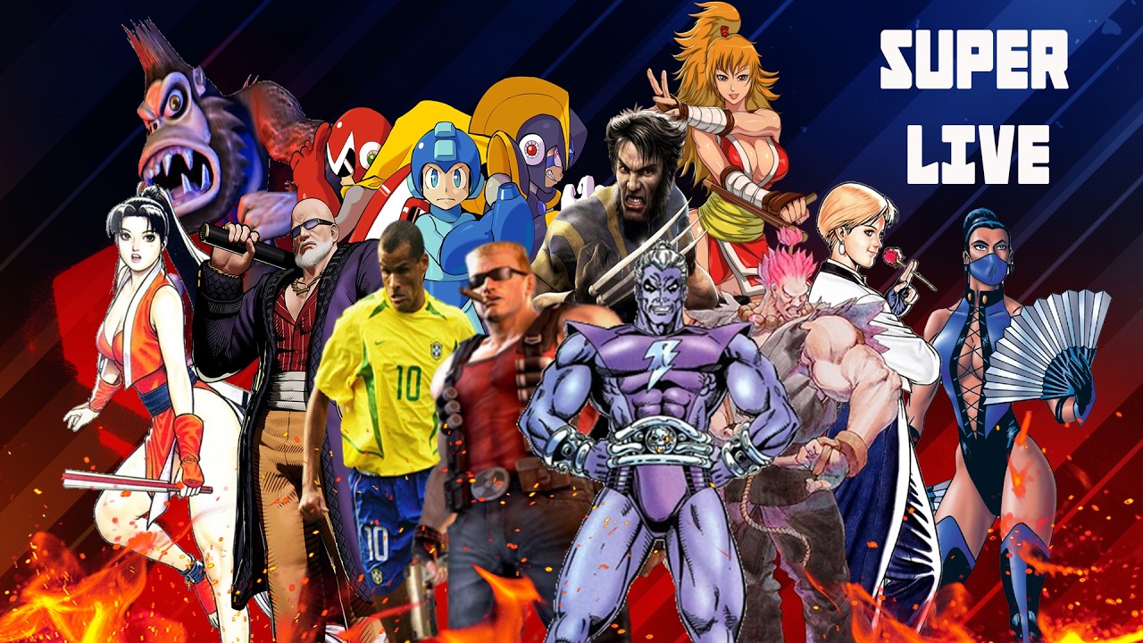 SUPER LIVE BABY! (#2) DUKE NUKEM 3D (PS1/PC PORT), FINAL FIGHT, X-MEN LEGENDS, FATAL FURY 3 E MAIS!