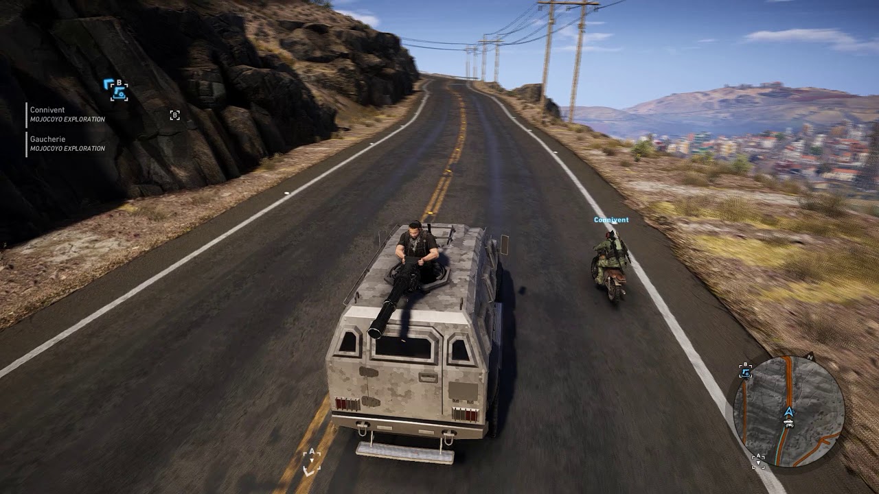 Vincent runs into a car