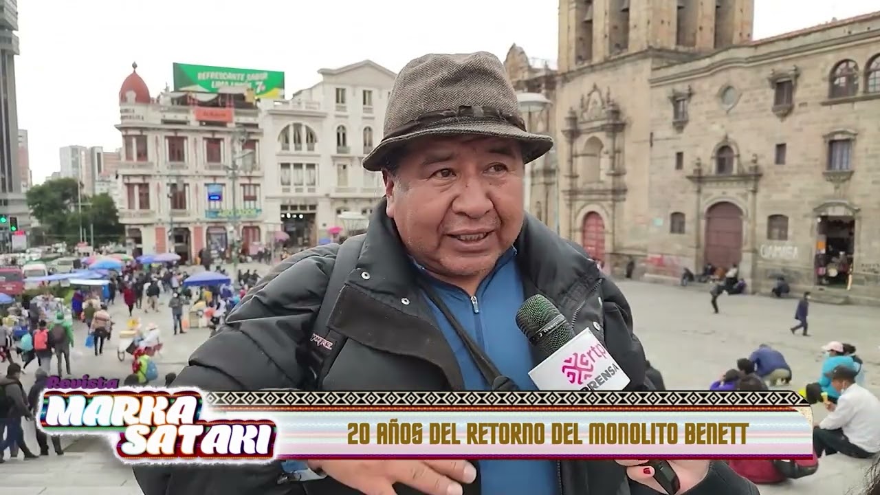 20 AÑOS DEL RETORNO, DEL MONOLITO BENETT A TIWANAKU