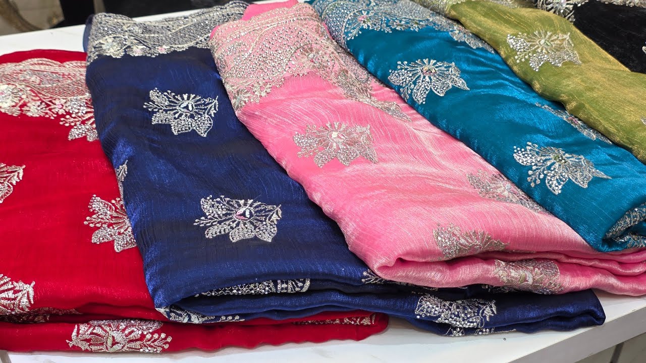Budget Friendly Party Saree Latest Designs 2026 পার্টি শাড়ি Designer Saree / Party Saree Design 2026