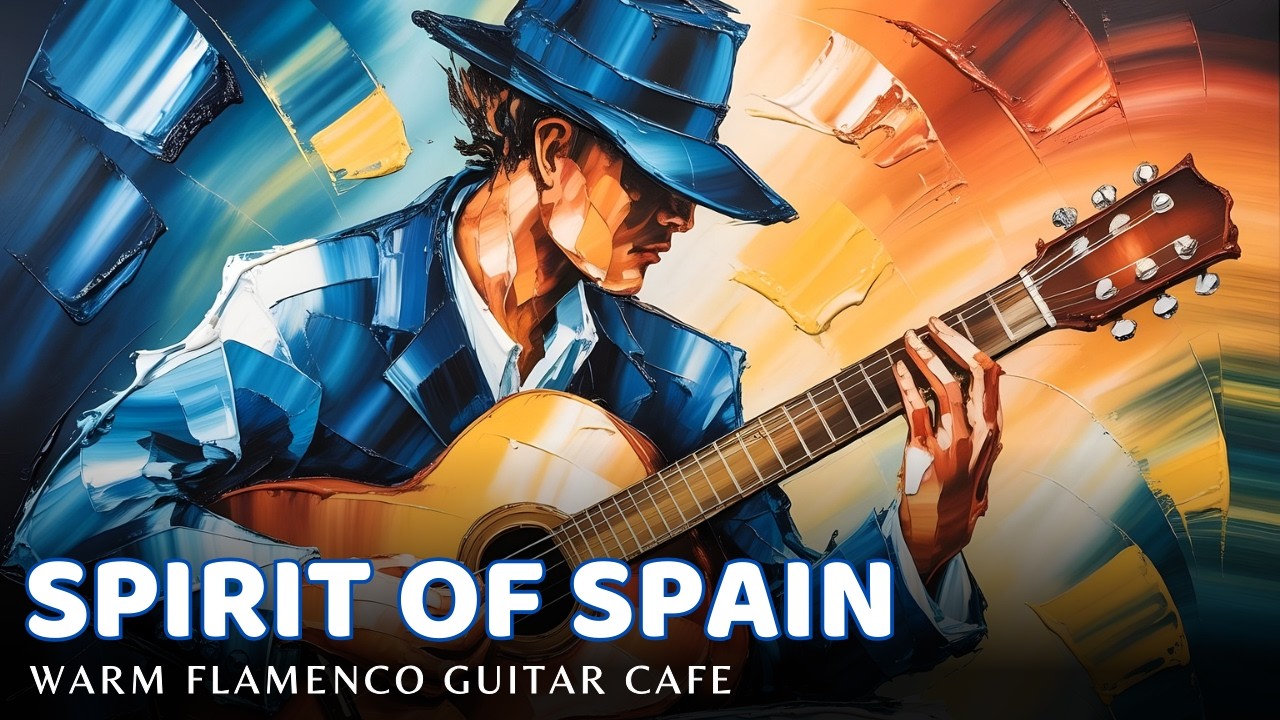 Warm Spanish Guitar Café – Flamenco-Inspired Background Music