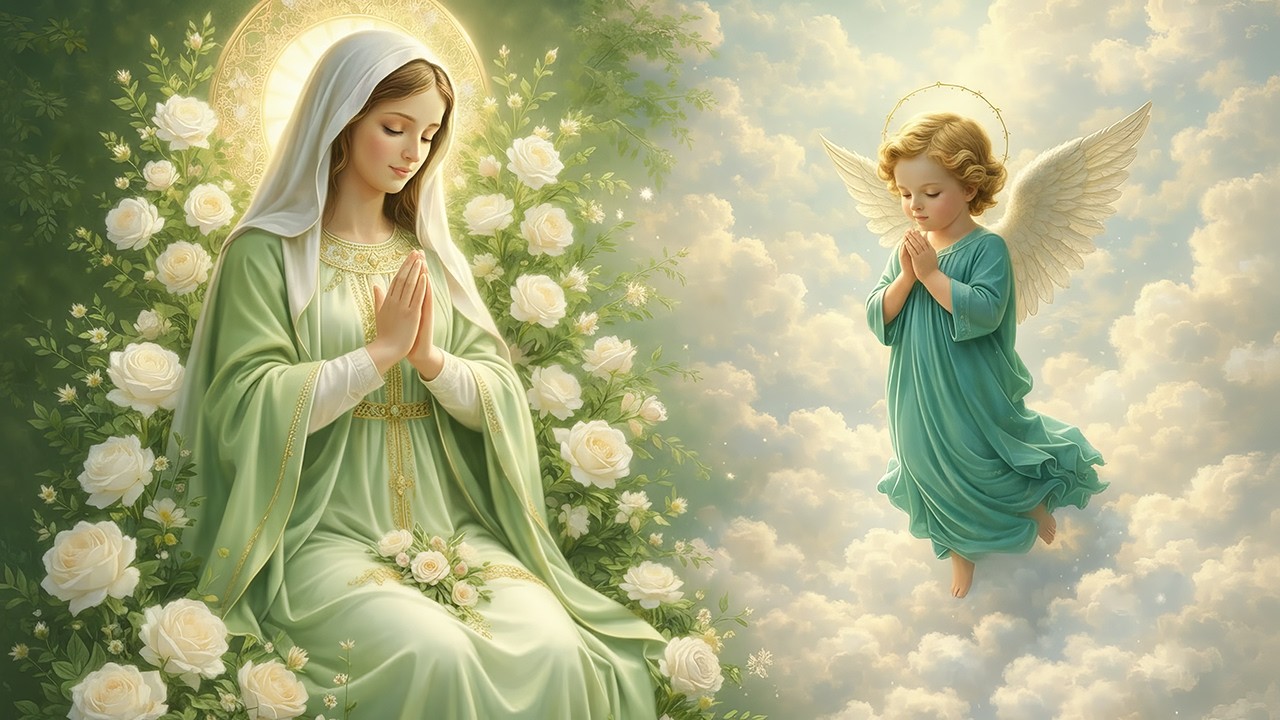 Доверьтесь Любви Девы Марии — Она Избавляет От Негативной Энергии И Наполняет Энергией Добро.