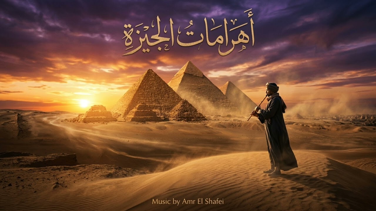 اهرامات الجيزة – موسيقى مصرية غامضة من قلب الحضارة القديمة | Giza Pyramids Mystical Music