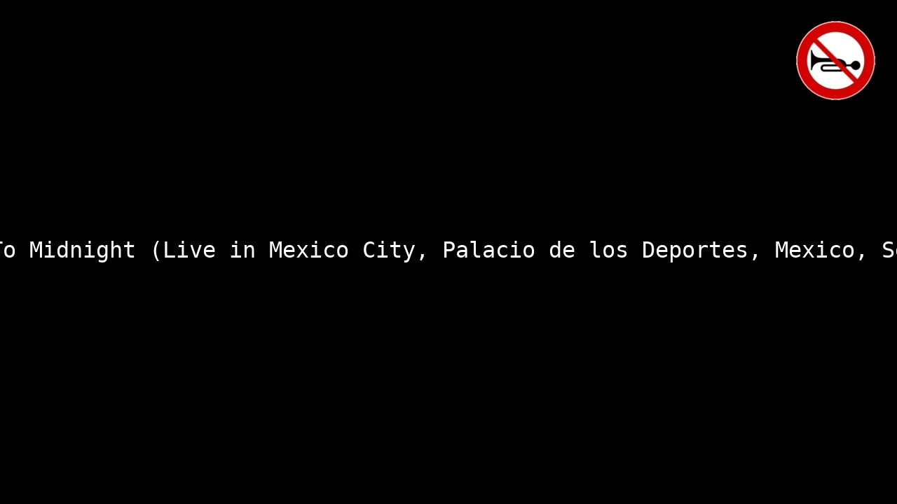 Iron Maiden - 2 Minutes To Midnight (Live in Mexico City) - No Drums