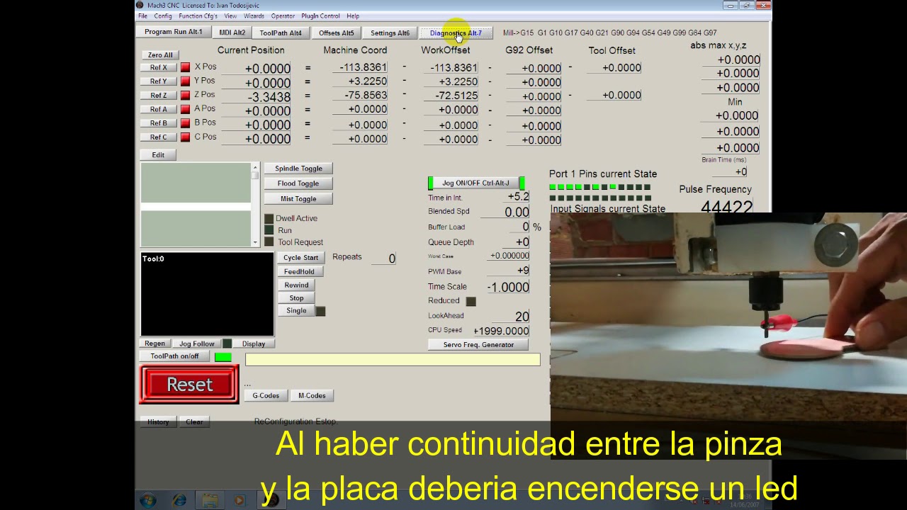 Configurar Zero Probe Tool en Mach3 (incluye script).