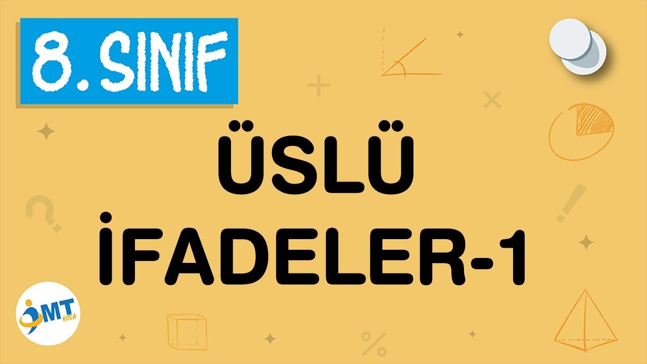 Üslü İfadeler-1 (Negatif Tam Sayı Kuvvet) Konu Anlatımı 8. Sınıf Matematik (imt hoca)