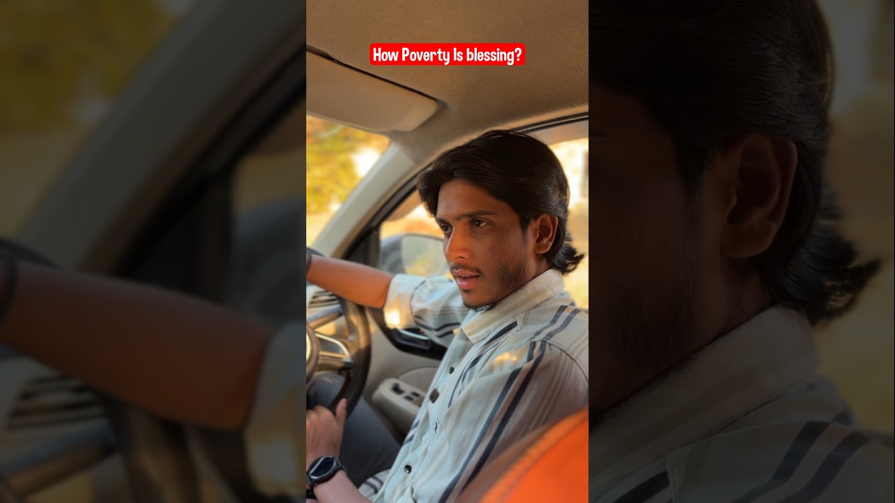 How poverty is blessing ? #shorts #motivation #depression #poverty #viral #fyp #emotional #sad