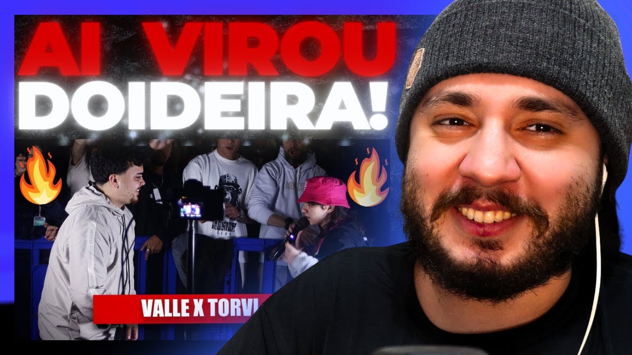(PROIBIDO PRA MENORES! 🔞) TORVI x VALLE | SEMIFINAL | Batalha da Norte 183ª | REACT BAUEB