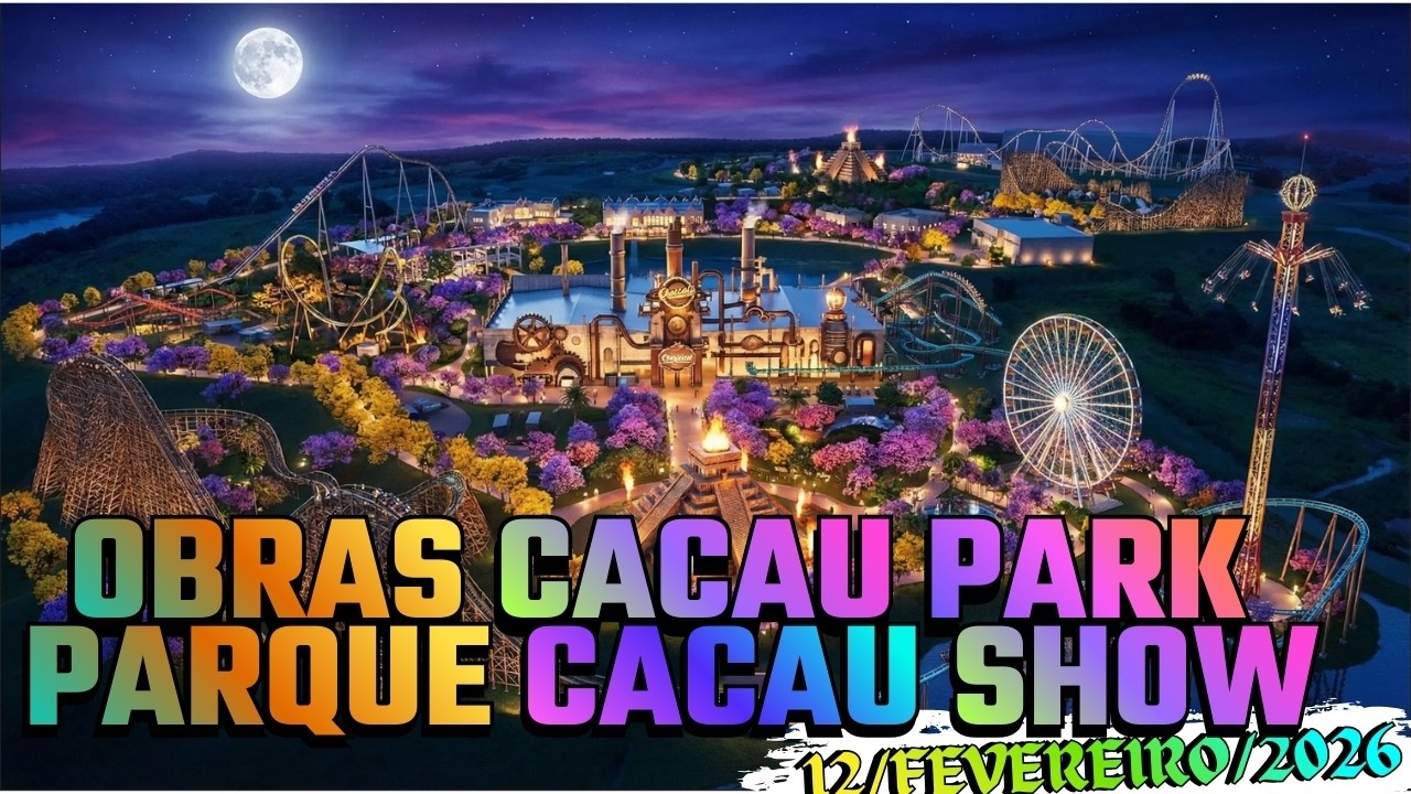 #65 Fui ver as obras do CACAU PARK e me surpreendi com a evolução...