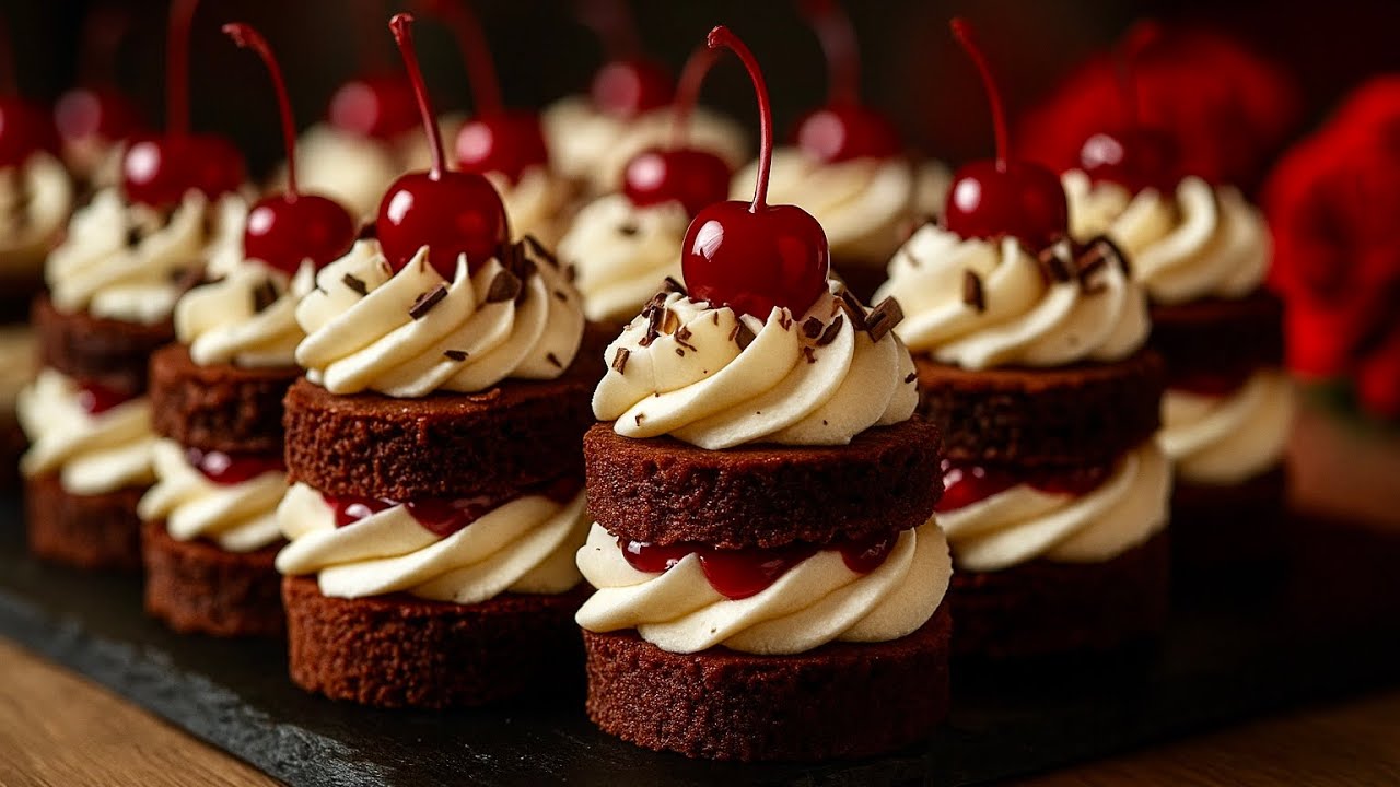 Нежнейший рождественский десерт без сложных ингредиентов! 🎅🍒 Идеальное сочетание!