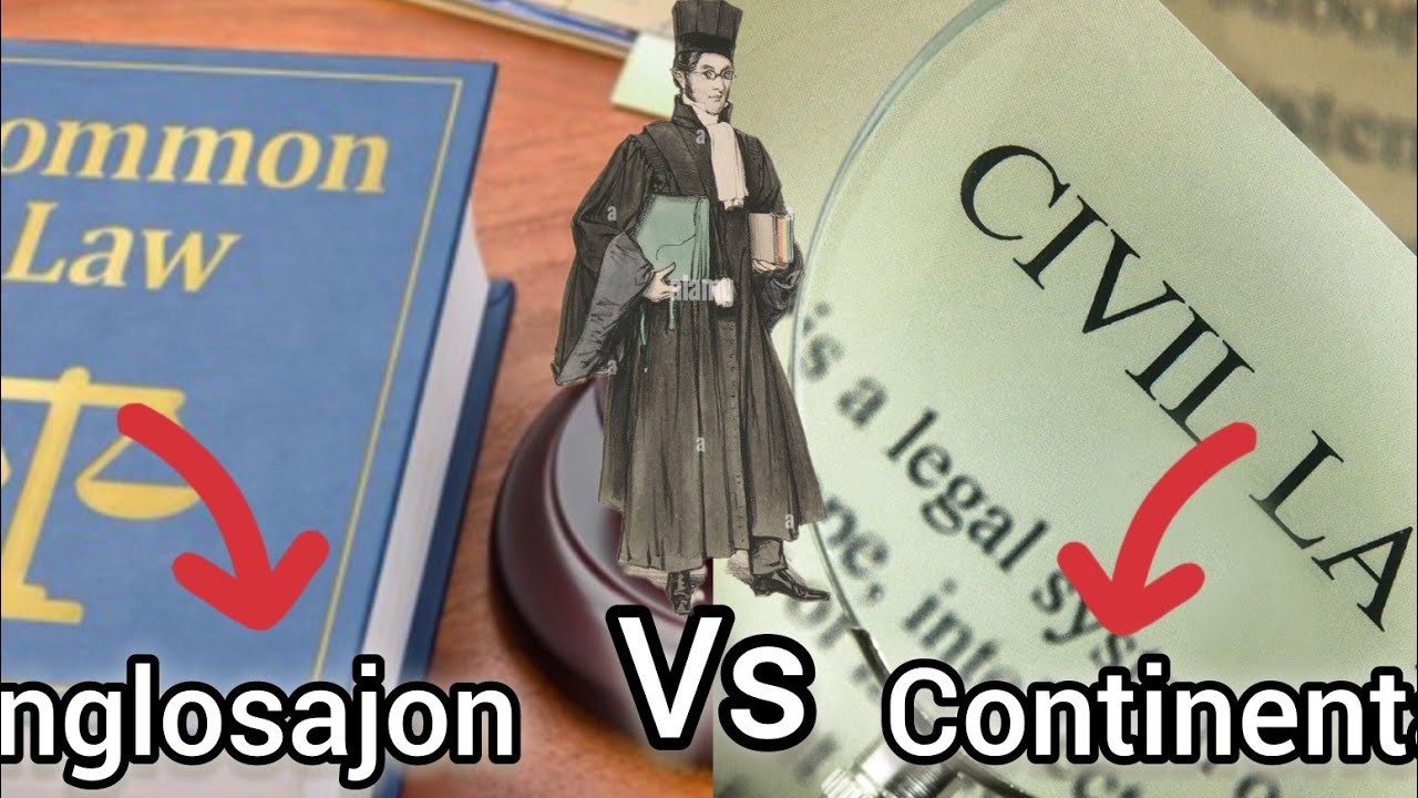 Diferencia entre derecho anglosajón y derecho continental o civil : datos que debes saber