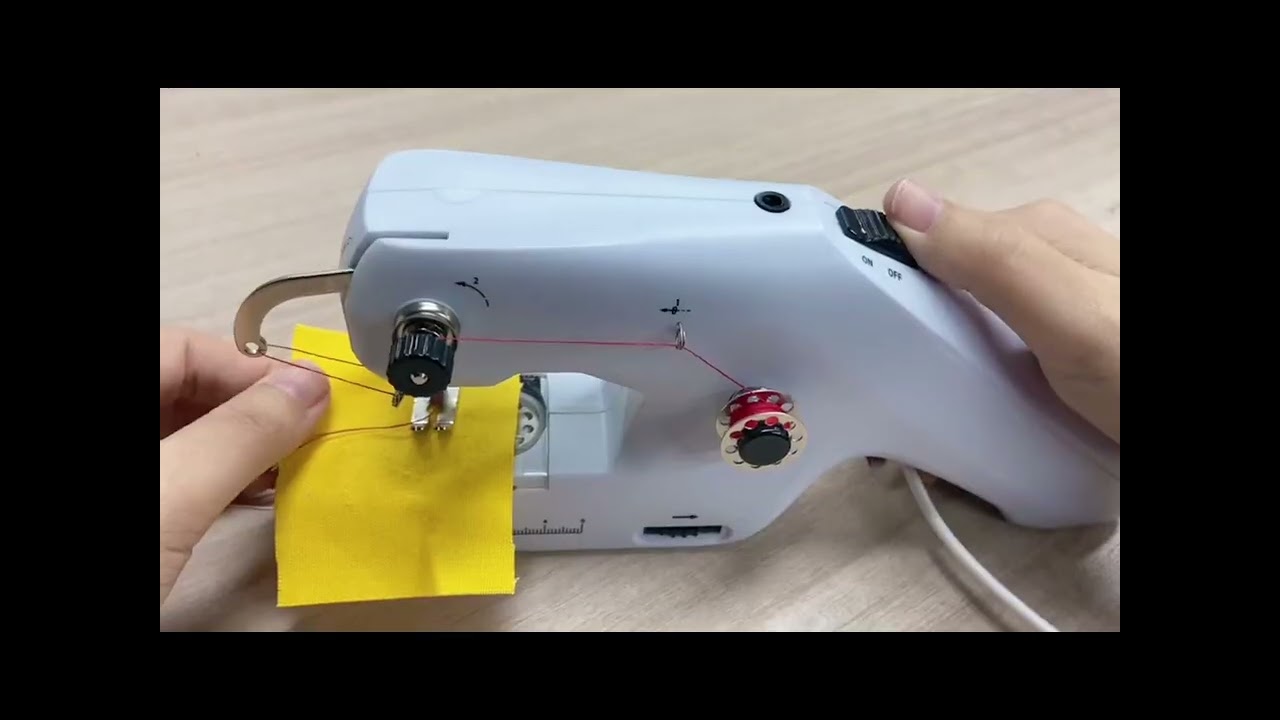 UALAU Double Lines Handheld Sewing Machine