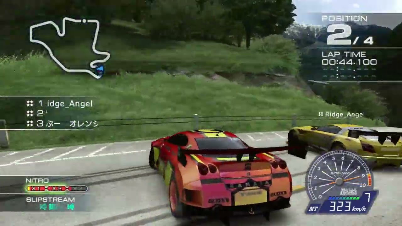 Ridge Racer７（ミスったって諦めるなぷっぷーオレンジ達）