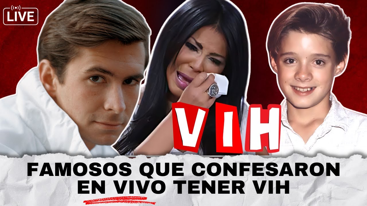 Declararon TENER VIH mientras estaban en televisión en vivo