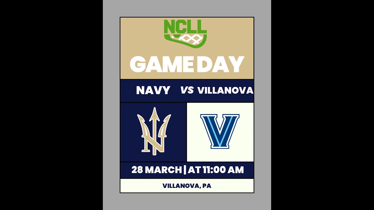 NAVY Club Lacrosse vs. Villanova- 28MAR26