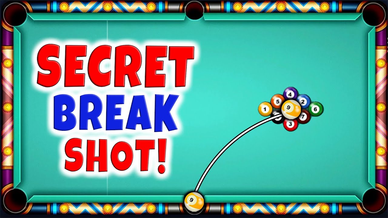 8 Ball Pool Secret Break Shot to Win Millions | Pro Legendary Cue Trick