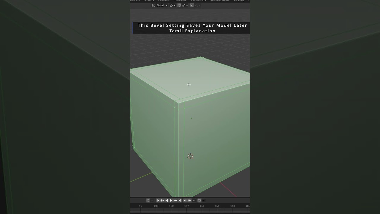 This Bevel Setting Saves Your Model Later Tamil Explanation