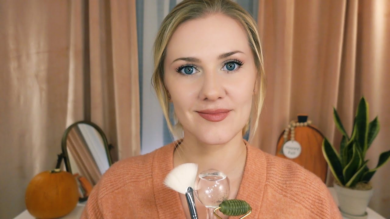 Pumpkin Beauty Treatment 🎃 ASMR Whisper