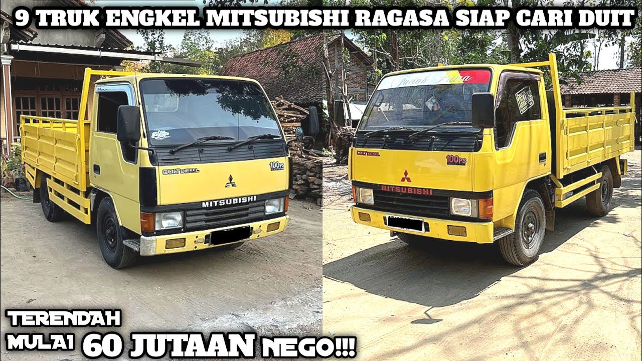 HARGA TRUK ENGKEL MITSUBISHI RAGASA BEKAS MURAH | MULAI 60 JUTAAN || TERBARU 2023 || JUAL BELI TRUK