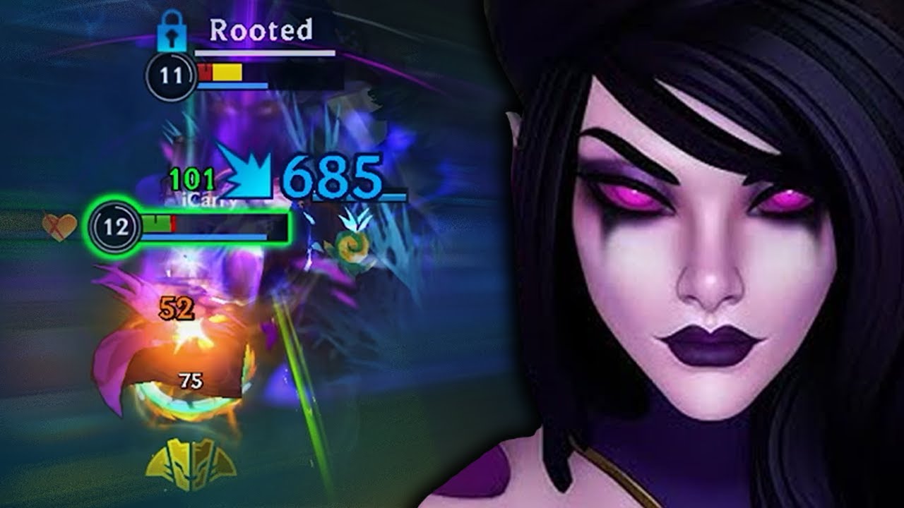 Wild Rift Morgana Mid Lane Gameplay in Season 19 (Build & Runes)