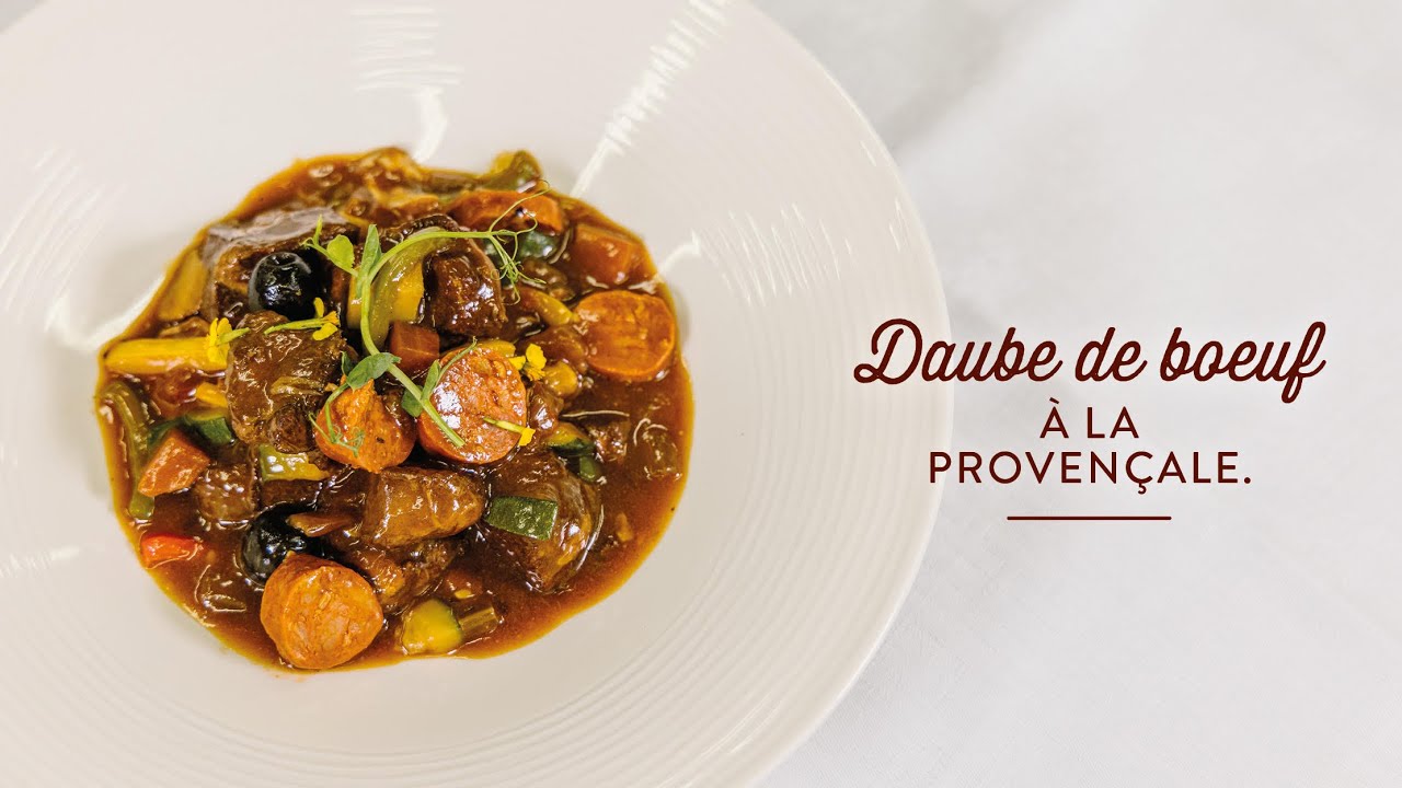 Daube de boeuf à la provençale