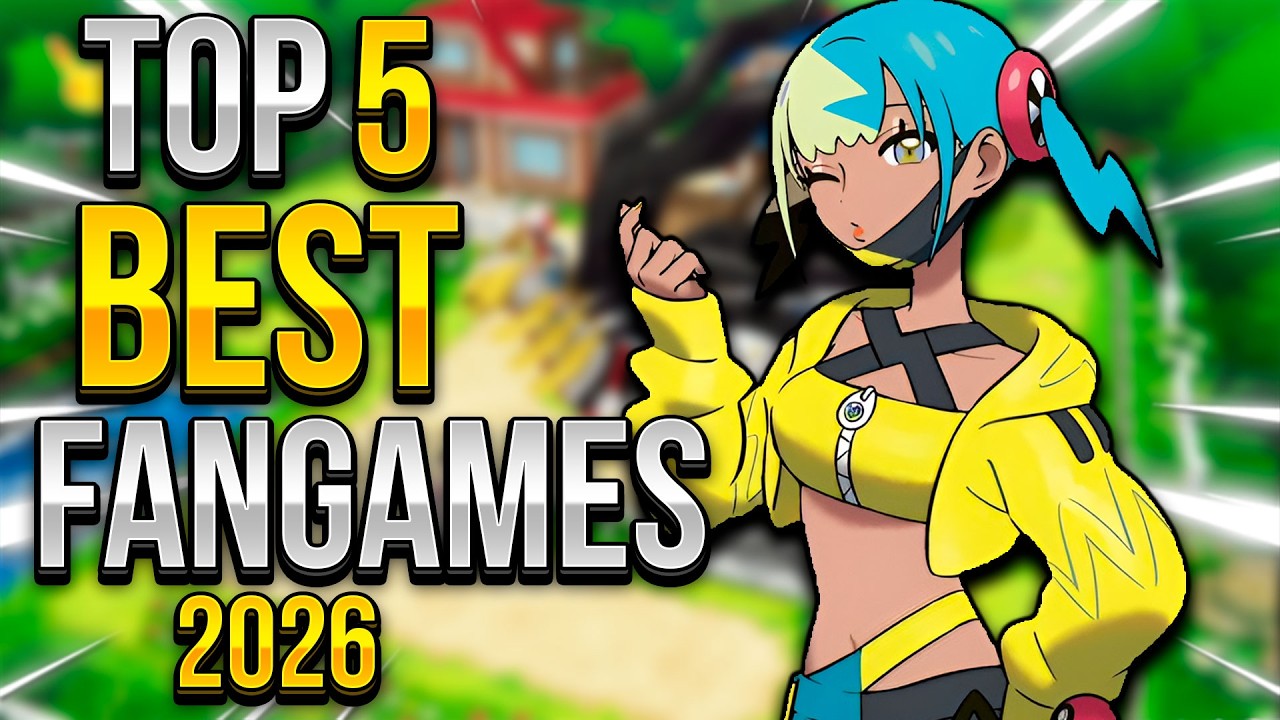 TOP 5 Mejores Fangames de Pok&eacute;mon que DEBES Jugar en 2026