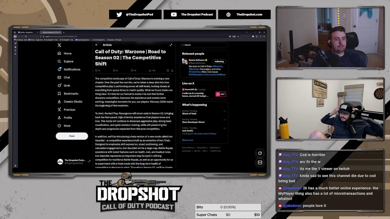 🔴LIVE | NEWS OF THE WEEK | THINGS ARE FUN AND EXCITING! | COD IS A MESS LOL