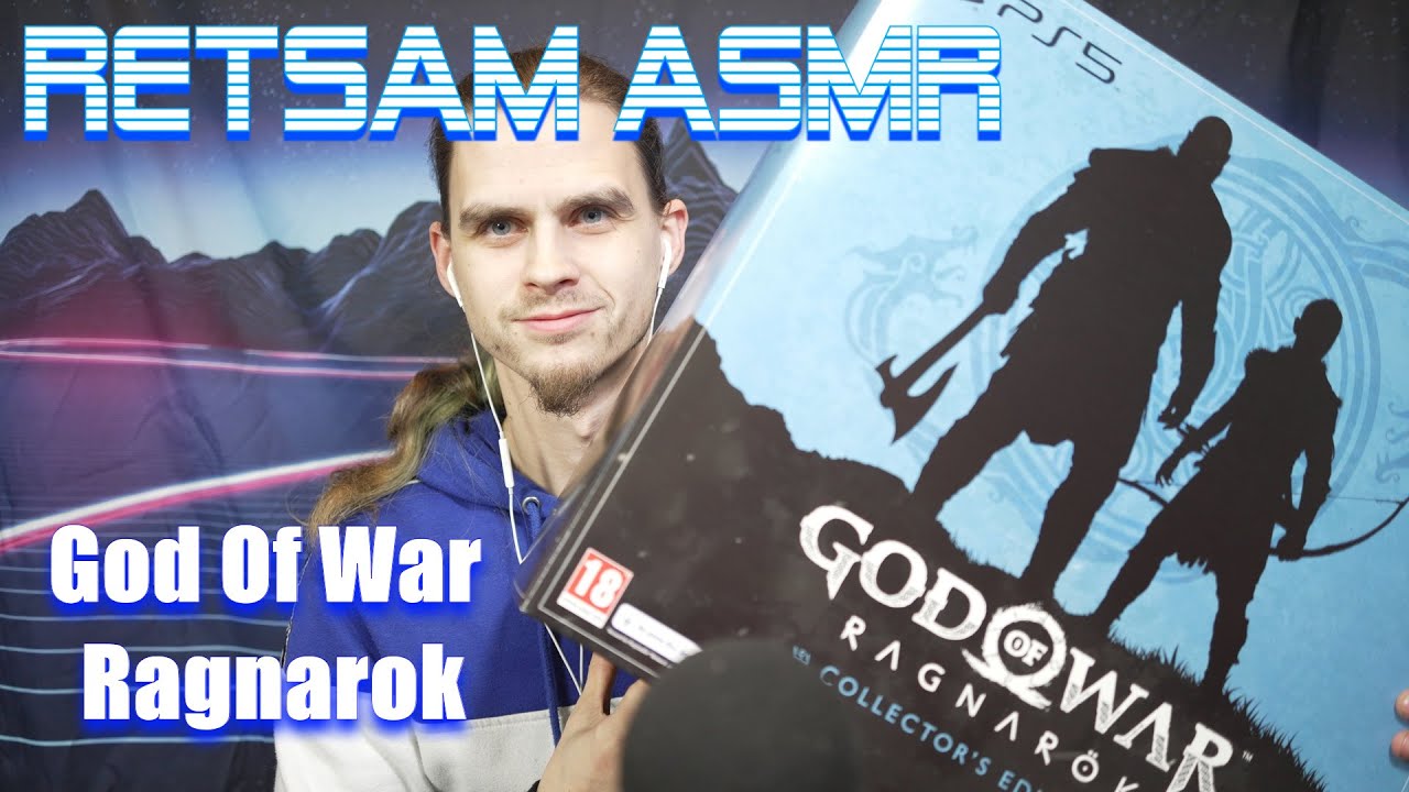God Of War Ragnarok PS5 Collectors Edition Unboxing.. Whispered ASMR.. Blooper At End.. Oops!